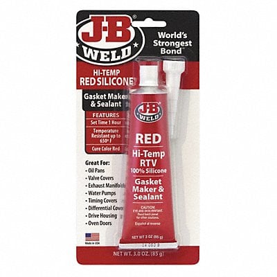 Adhesive Sealant 3 oz Tube Red MPN:31314