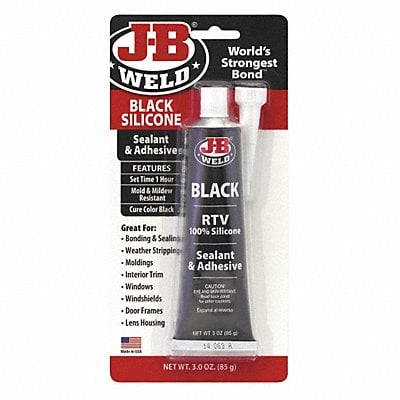 Silicone Adhesive Sealant Black MPN:31319