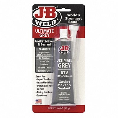 Adhesive Sealant 3 oz Tube Gray MPN:32327