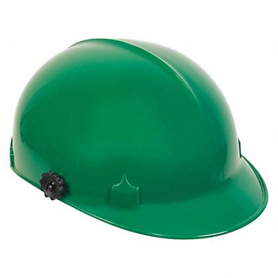 Bump Cap Green W FaceShield Attachmt MPN:20189