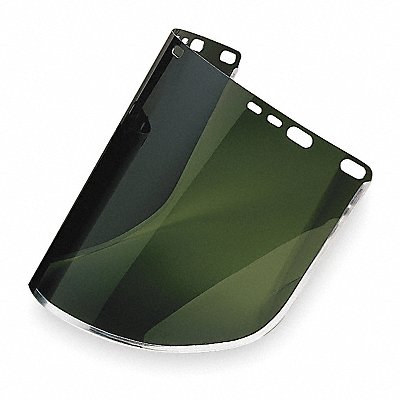 Face Shield Green Alum. 15-1/2 in W MPN:29053