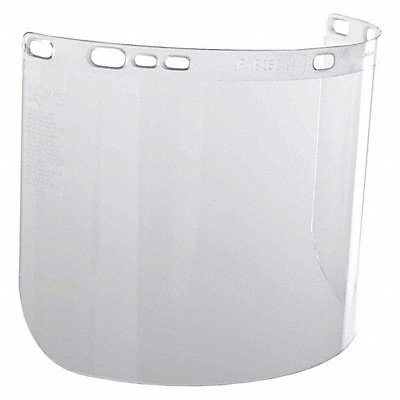 Face Shield Clear 15-1/2 in W PK12 MPN:29087