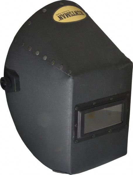 Welding Helmet: Black, Vulcanized Fiber, Shade 10 MPN:14527