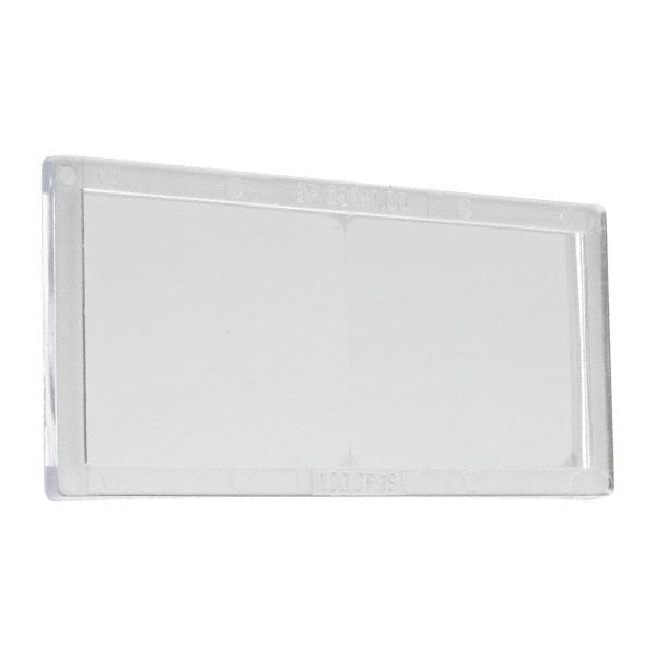 4-1/4 Inch Wide x 2 Inch High Window, Magnifier Welding Plate MPN:16052