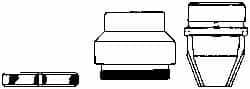 Drill Chuck Jaw Guide: 80 Compatible, Use with Keyless Precision Drill Chuck MPN:30635