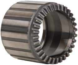 Drill Chuck Sleeve: 34 Compatible, Use with Plain Bearing Drill Chuck MPN:5046