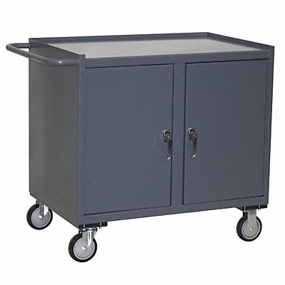 Mobile Cabinet Bench Steel 42 W 27 D MPN:JH236P500GP