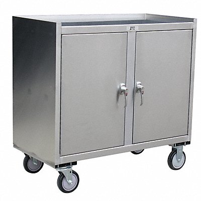 Mobile Cabinet Workbench SS 37 W 21 D MPN:YW136U500