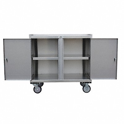 Mobile Cabinet Workbench SS 37 W 27 D MPN:YZ236U500