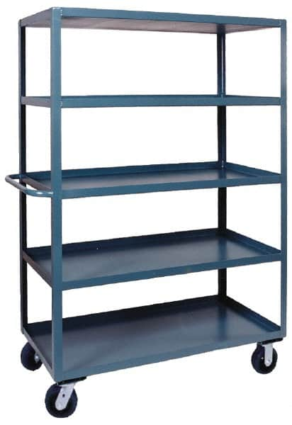 Standard Utility Cart: Steel, Gray MPN:CE248-P6