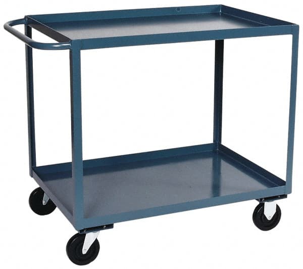 Standard Utility Cart: Steel, Gray MPN:SB230-T5