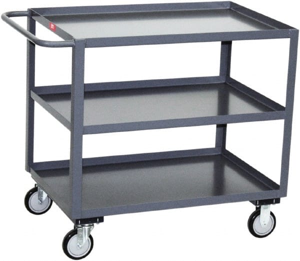 Service Utility Cart: Steel, Gray MPN:SC360-U5