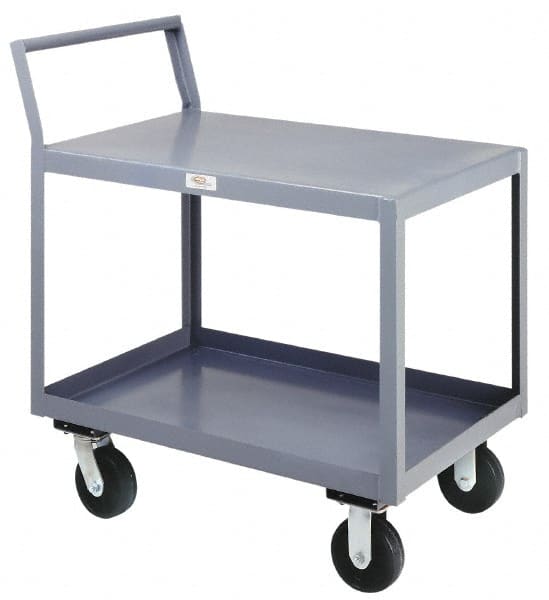 Standard Utility Cart: Steel, Gray MPN:SL236-U5