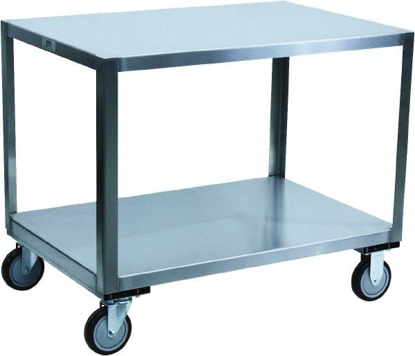 Transport Utility Cart: Stainless Steel MPN:YB248-U5