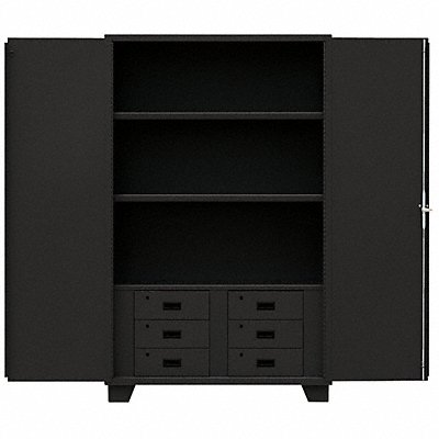 Combo Drawer Cabinet 78 H 60 W Black MPN:HG260BL