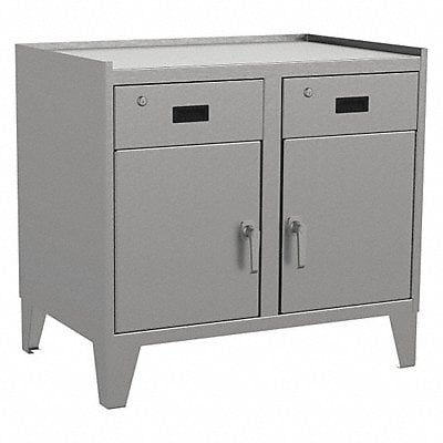 Combo Drawer Cabinet 34 H 36 W Gray MPN:ZU136