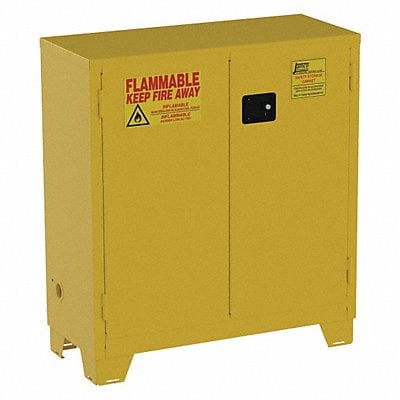 Flammable Safety Cabinet 30 gal Yellow MPN:FS30YP