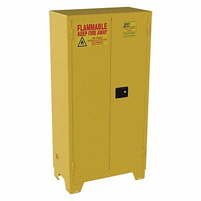 Flammable Safety Cabinet 44 gal Yellow MPN:FS44YP
