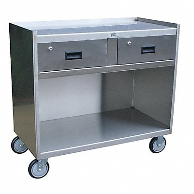 Mobile Workstation SS 36 L 18 W 2 Shelf MPN:YK136U500