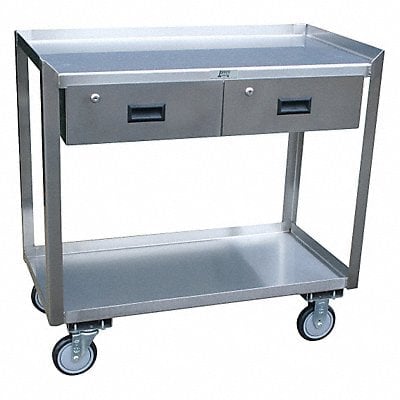 Mobile Workstation SS 36 L 24 W 2 Shelf MPN:YR236U500