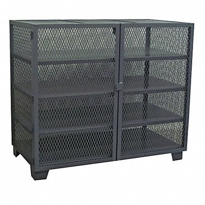 Shelving Cabinet 54 H 48 W Black MPN:MD248BL