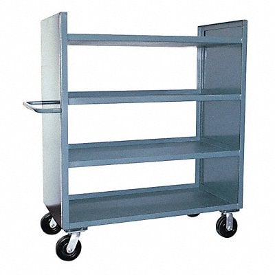 Stock Cart 3000 lb 4 Shelf 48 in L MPN:DD248P600GP