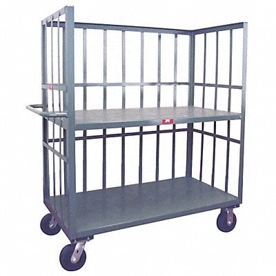 Stock Cart 3000 lb 2 Shelf 36 in L MPN:HB236P600GP