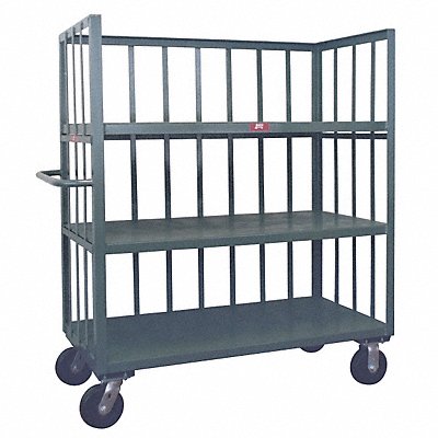 Stock Cart 3000 lb 3 Shelf 36 in L MPN:HC236P600GP