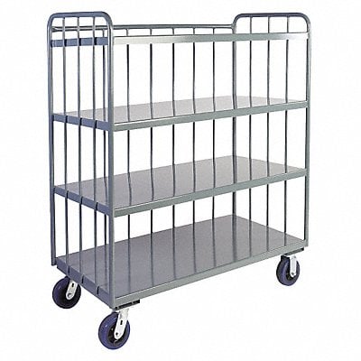 Stock Cart 3000 lb 4 Shelf 60 in L MPN:HR260P600GP