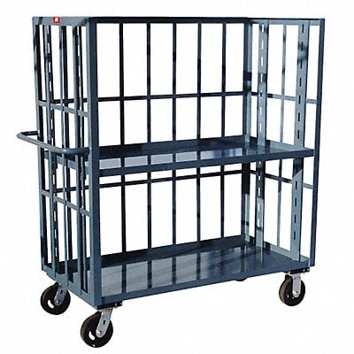 Slat Cart 3000 lb 2 Shelf 60 in L MPN:HZ260P600GP