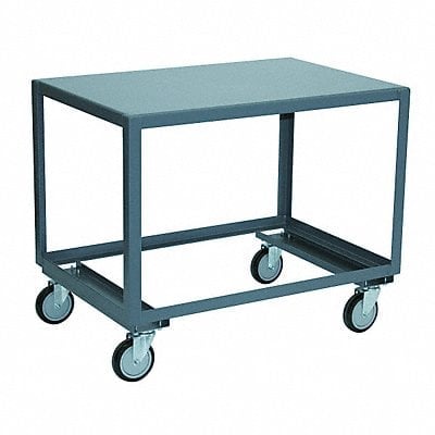 Mobile Table 1400 lb 49 in L 25 in W MPN:LV248P500GP