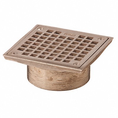 Floor Drain Strainer Square 6In MPN:B06NB