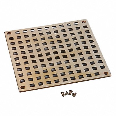 Floor Drain 8-3/8 in L Nickel Bronze MPN:B10NBG