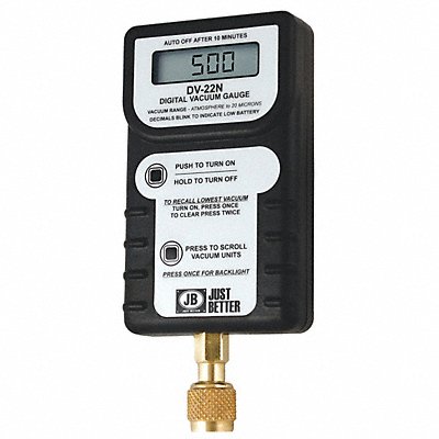 Digital Micron Gauge with Digital Dsplay MPN:DV-22N