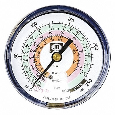 Gauge Blue LED For R-22 R-404A R-410A MPN:M2-820L