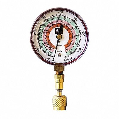 Test Gauge Red For R-22 R-404A R-410A MPN:QC-G825