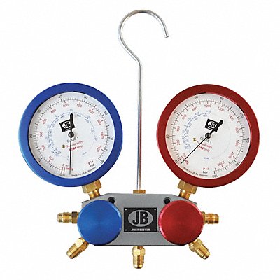 Mechanical Manifold Gauge Set 5 Valves MPN:30744