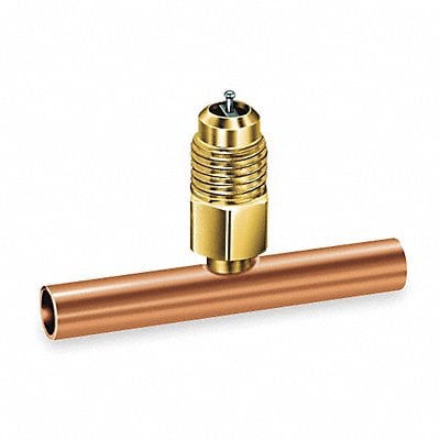 1/4 Access Valve Tee Brass/Copper MPN:A31140