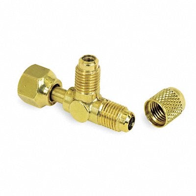 1/4 Access Valve Tee w/ Flare Nut PK3 MPN:A31851-G