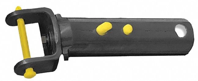 Handle Al Black/Yellow/Enameled 4-1/2 L MPN:80-224-S