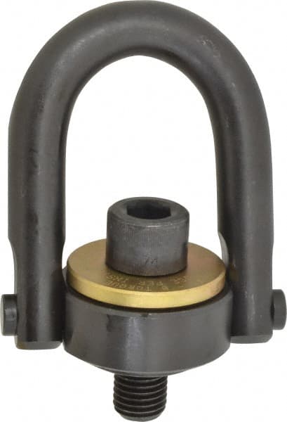 Safety Engineered Center Pull Hoist Ring: Bolt-On, 10,000 lb Working Load Limit MPN:23425