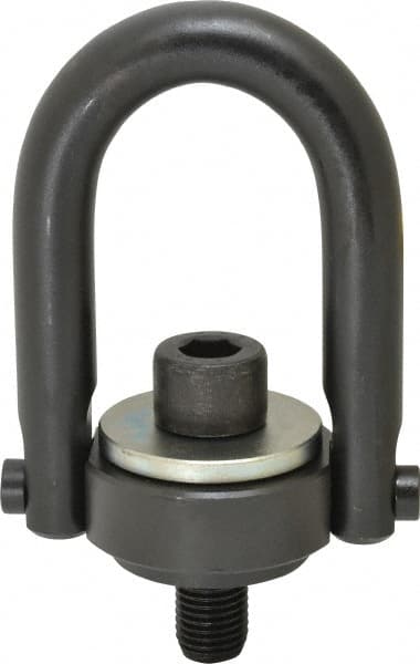 Safety Engineered Center Pull Hoist Ring: Bolt-On, 7,000 lb Working Load Limit MPN:23478