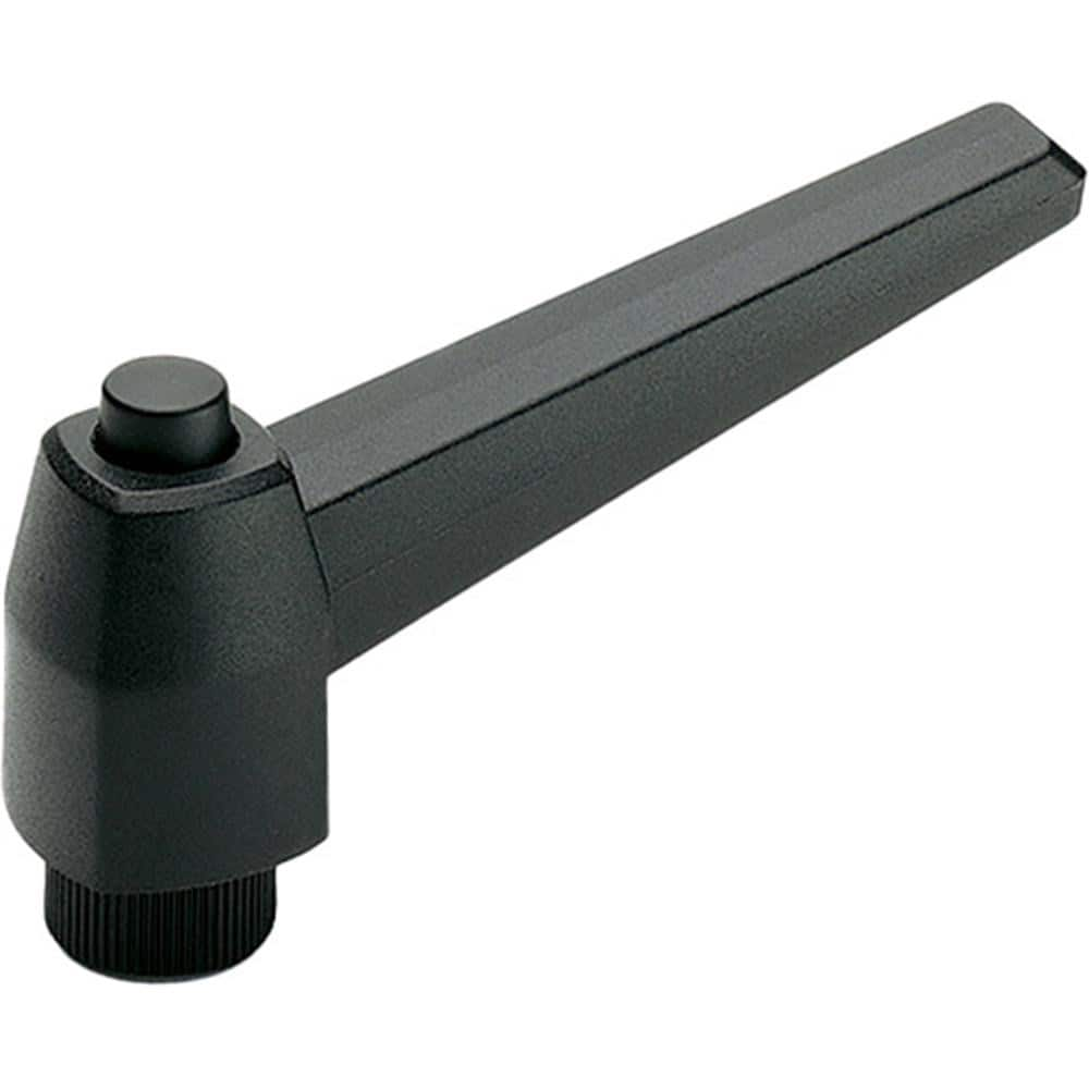 Clamp Handle Grips, For Use With: Small Tools, Utensils, Gauges , Grip Length: 3.6200 , Material: Plastic , Spindle Thread Size: 5/16-18  MPN:34305