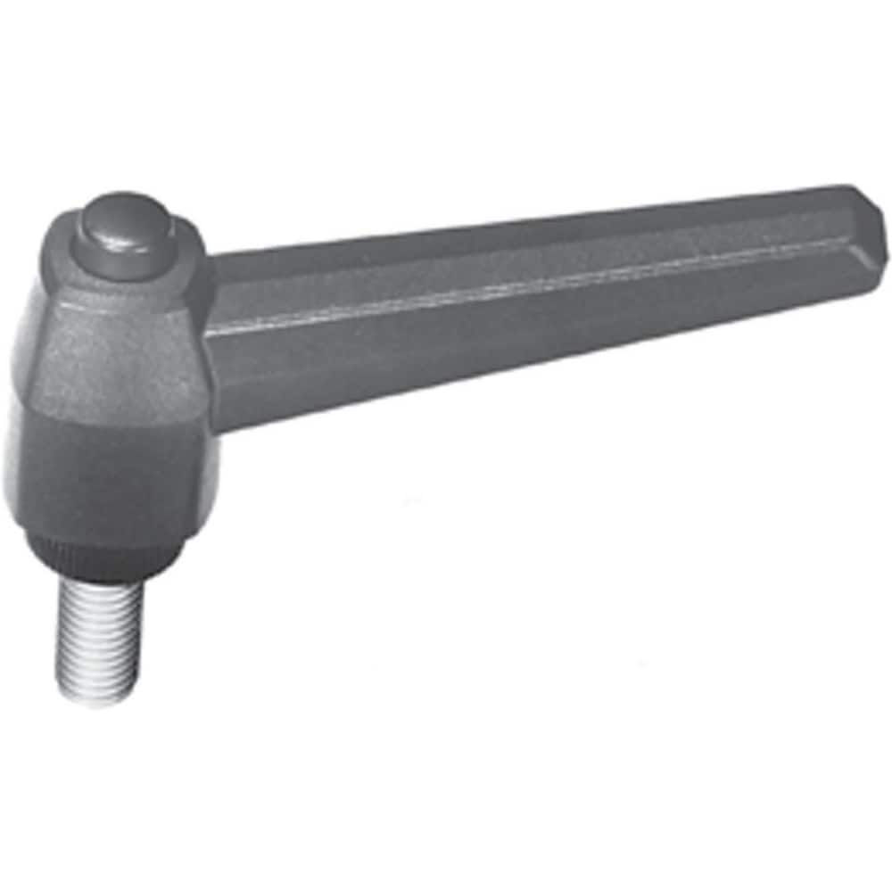 Clamp Handle Grips, For Use With: Rod Ends for Clamping Tank Covers, Locking Lids or Any Fast Spin Locking Application , Grip Length: 113.0000  MPN:39952