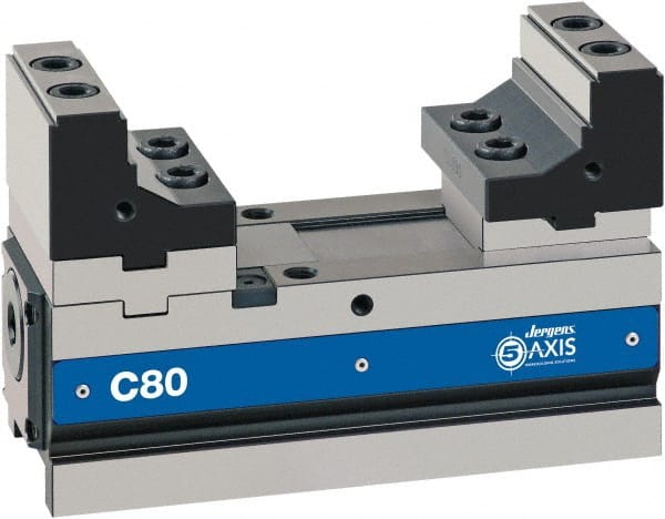 Machine Vise: 2-Way Angle, Stationary Base MPN:81100