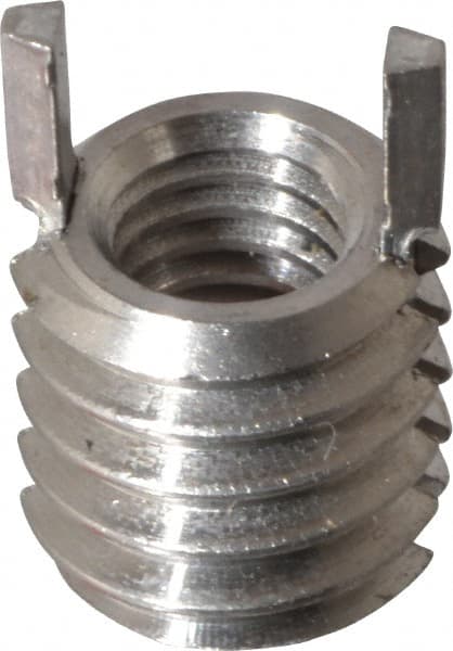 Thread Locking Insert: #10-32 Internal Thread, 5/16-18 External Thread, UNF, 0.31