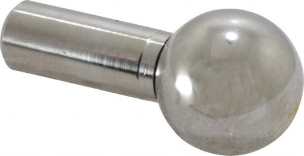 19.05mm Ball Diam, 9.52mm Shank Diam, Stainless Steel Fixture Tooling Ball MPN:29005