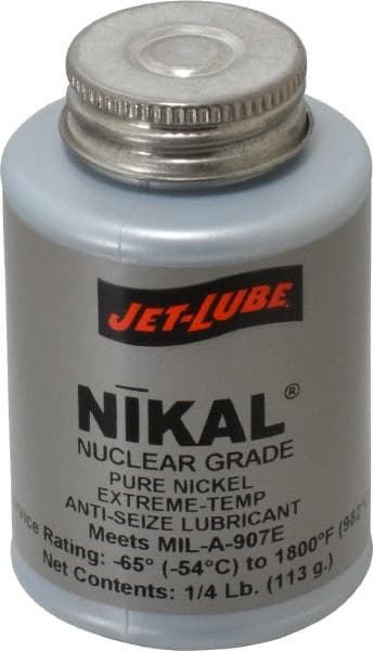 Extreme Pressure & Temperature Anti-Seize Lubricant: 4 oz Can MPN:13555