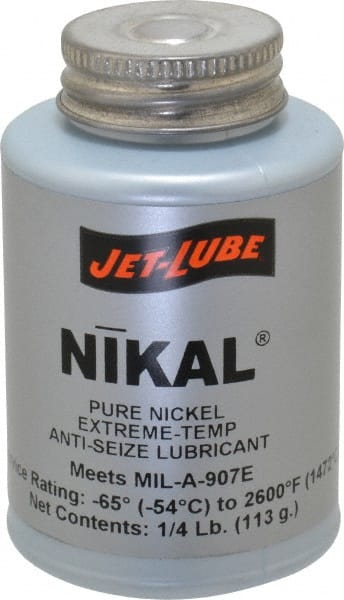 High Temperature Anti-Seize Lubricant: 4 oz Can MPN:13655