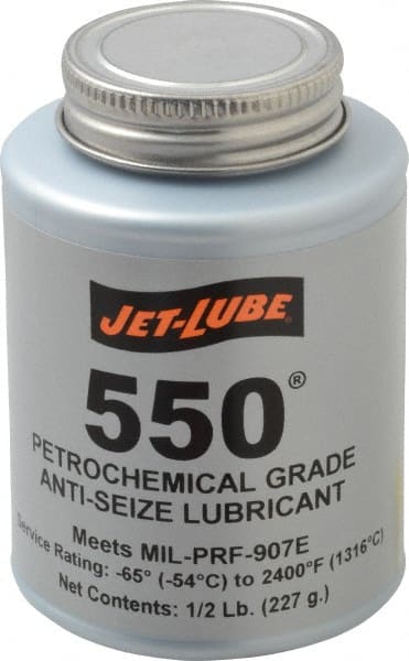 Extreme Pressure & Temperature Anti-Seize Lubricant: 8 oz Can MPN:15502